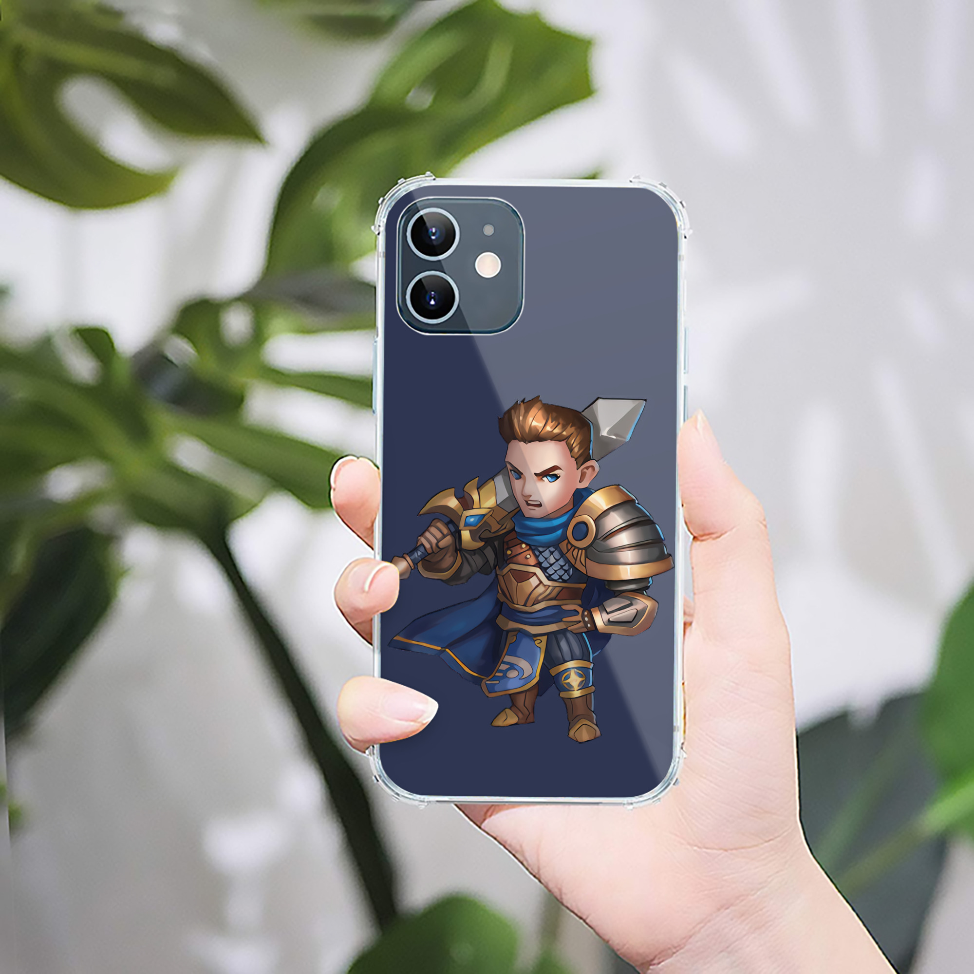 （画像用） リーグ・オブ・レジェンド League of Legends LOL 【iPhone 12シリーズ対応】透明スマホケース（クリアソフトケース）